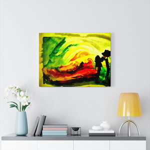 Nothing Is What It Seams colourful watercolor