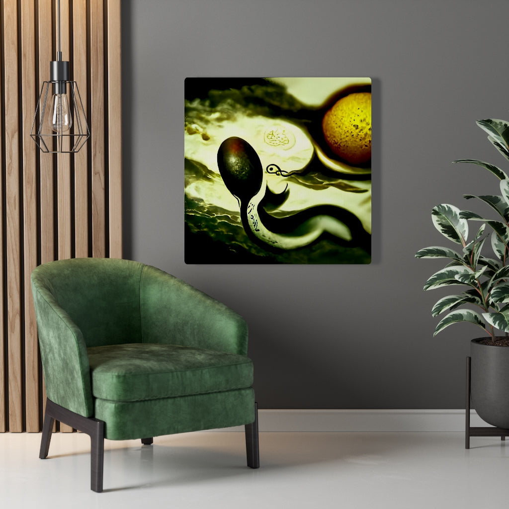 Sperm Meets Egg  street art seascape