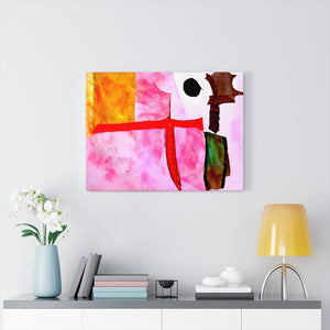 knight in the language of love watercolor colourful minimalist