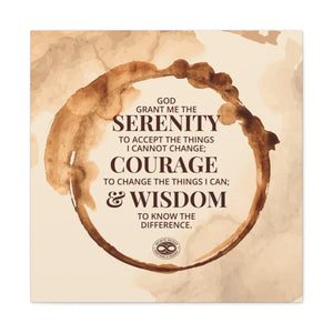 'Serenity Prayer' Mental Health Poster Wall Decor