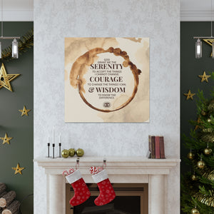 'Serenity Prayer' Mental Health Poster Wall Decor
