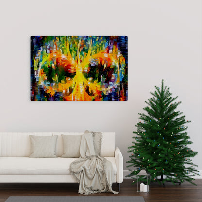Colorburst Artistic Infinite Tree Of Life Wall Art, Canvas Painting, Infinity, Fine Canvas Print, Wall Decor, Digital Art, Family Canvas