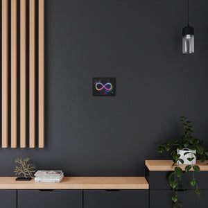 Neon Infinity Space Rectangle