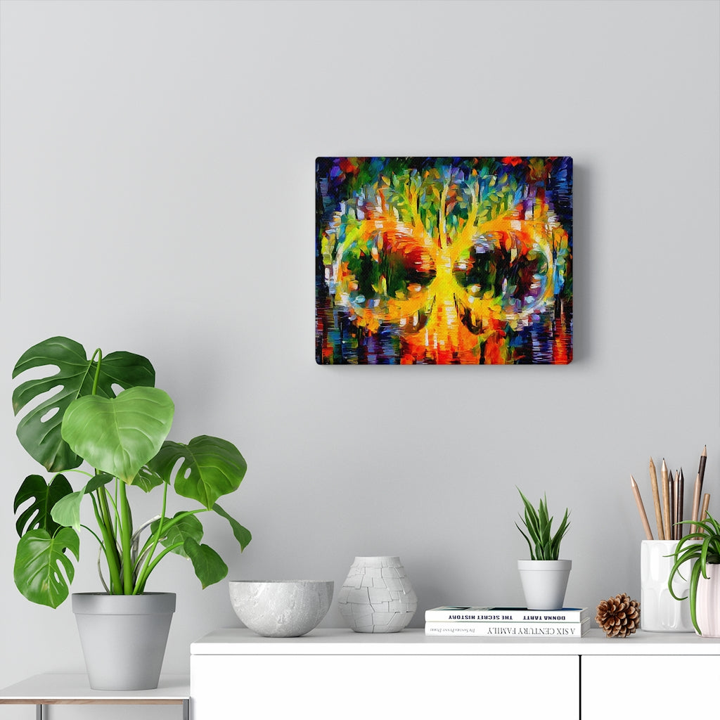 Colorburst Artistic Infinite Tree Of Life Wall Art, Canvas Painting, Infinity, Fine Canvas Print, Wall Decor, Digital Art, Family Canvas