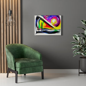 I'll Take You Away - Canvas Wall Art,  Detailed Painting Modern Art Digital Art Infinity concept art