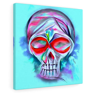 Death Does Not Part Only The Lack Of Love SugarSkull charcoal drawing acrylic art airbrush art1