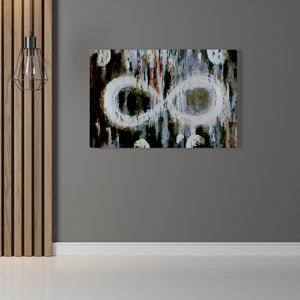 Infinite Galaxy Darkness  Wall Art, Canvas Art, Wall Decor, Wall Art, Artistic Painting, Stars and Galaxy Picture