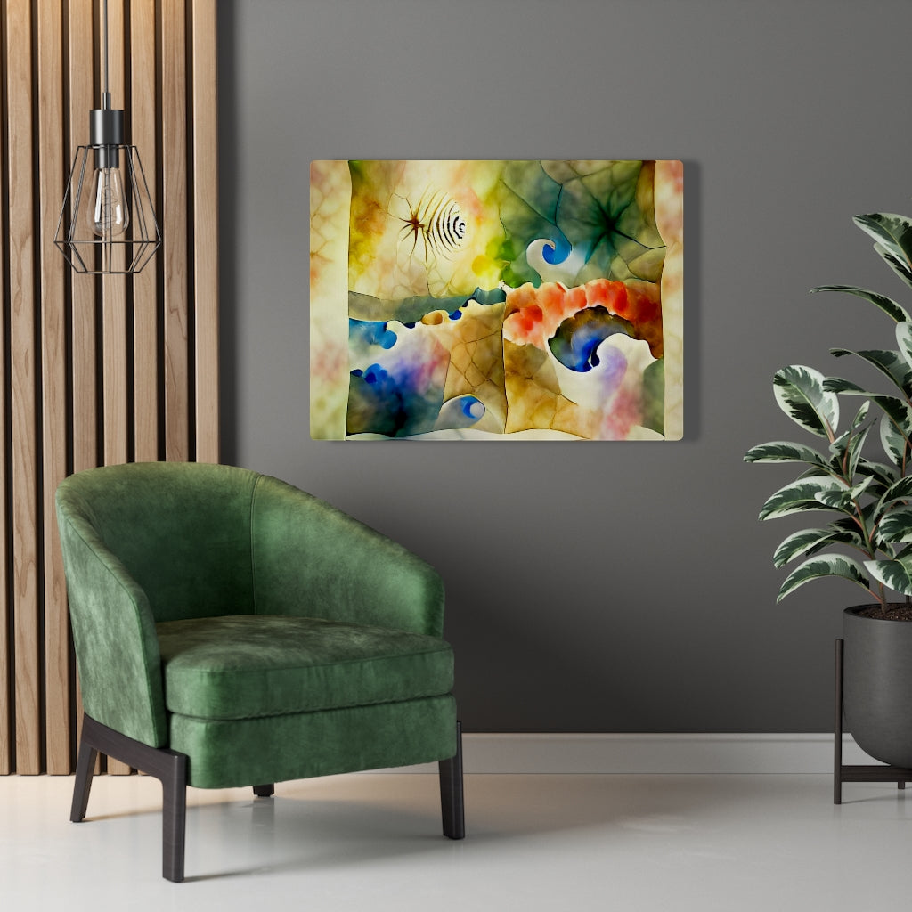 Welcome to my fractal mind minimalist beautiful watercolor