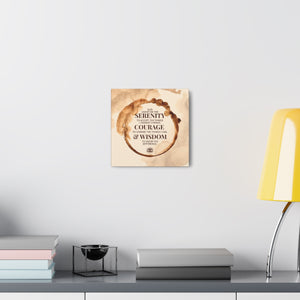 'Serenity Prayer' Mental Health Poster Wall Decor