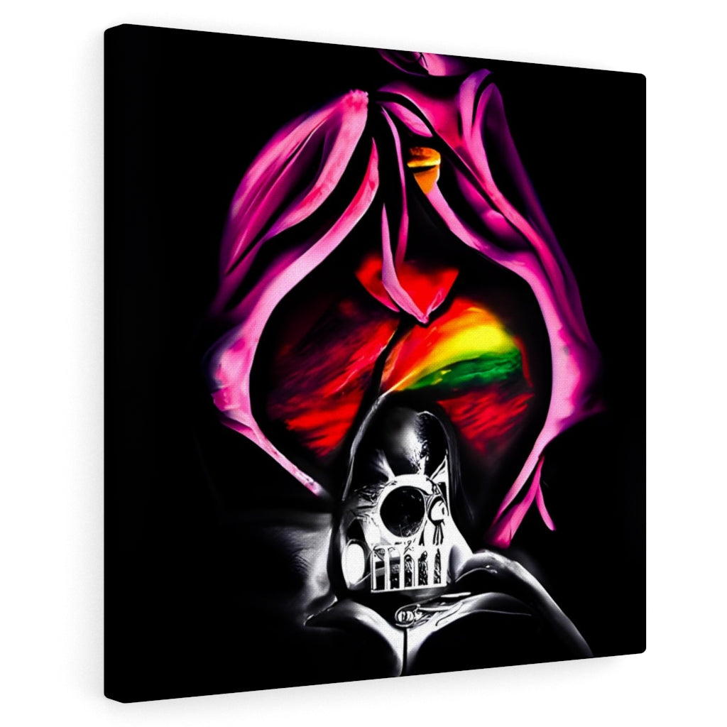 Death does not part, only the lack of love Purple Sugar Skullcharcoal drawing acrylic art airbrush art.jpg2