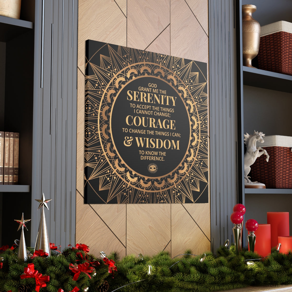 Serenity Prayer Canvas Poster Print