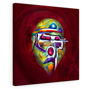 i am a peaceful soldier infinity airbrush art detailed