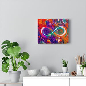 Infinite Galaxy Nature Inspired Canvas Wall Art, Floral Pictures, Flower Art, Wall Decor,  Painting,  Watercolors, Canvas Prints, Flowers