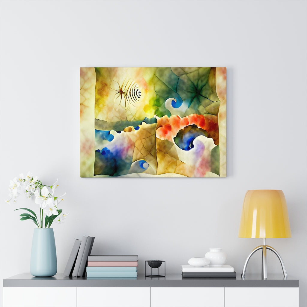 Welcome to my fractal mind minimalist beautiful watercolor