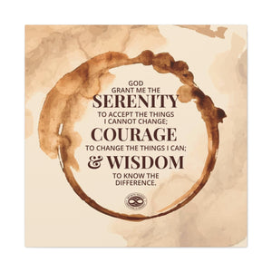 'Serenity Prayer' Mental Health Poster Wall Decor