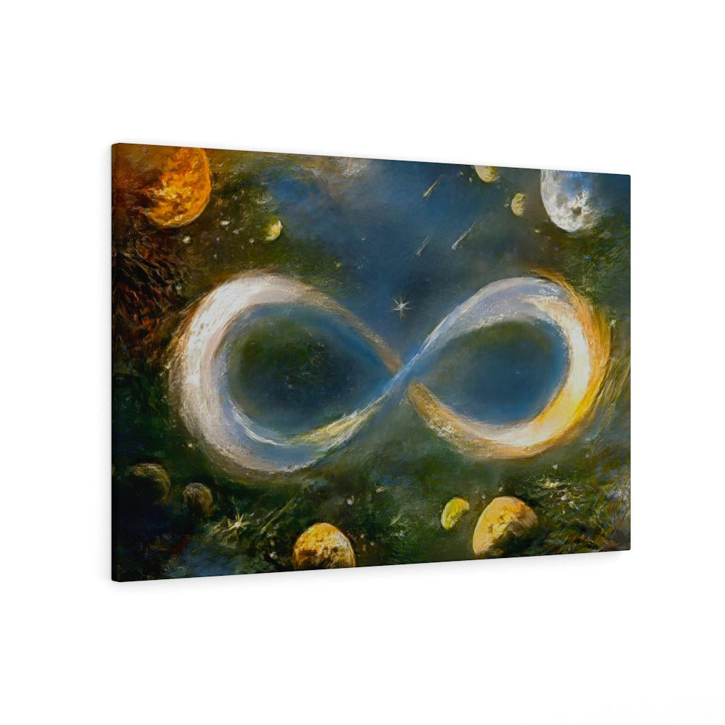 Infinite Galaxy -Beautiful Universe Infinity Inspired Canvas Wall Decor,  Canvas Prints, Art, Wall Decor, Painting, Space Art, NASA