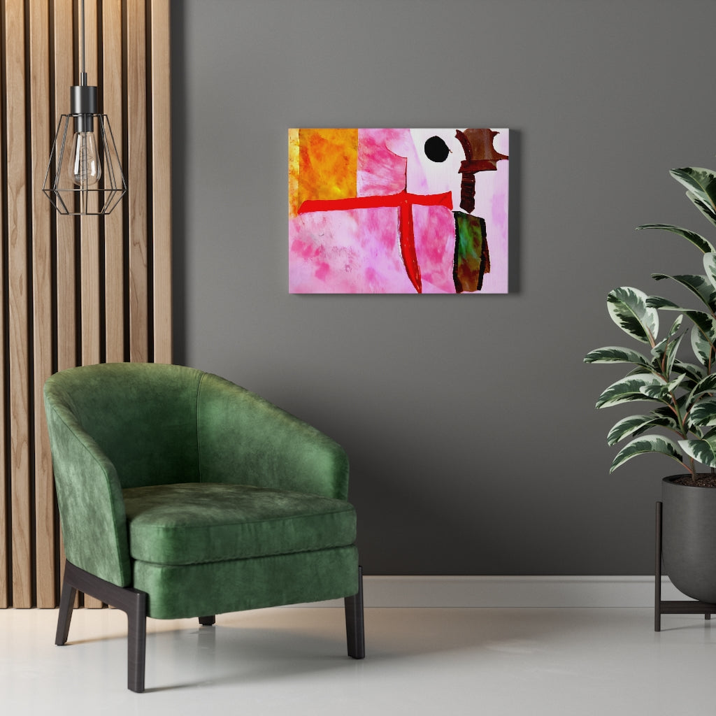 knight in the language of love watercolor colourful minimalist
