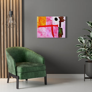 knight in the language of love watercolor colourful minimalist